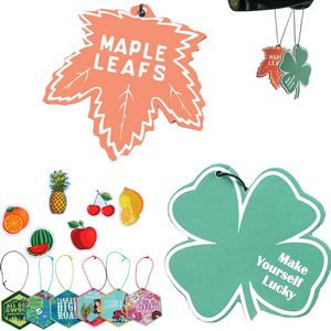 Custom Size/Shape Full Color Air Freshener