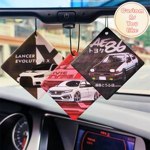 Custom Shape Paper Car Air Freshener - Image 2