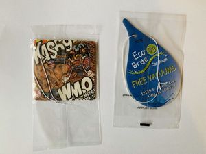 4" Die Cut Shape Custom Full Color Printed Air Freshener w/Mango Scent