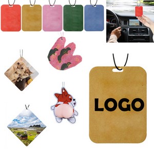 Hanging Car Fragrance Card With Long Lasting Scents