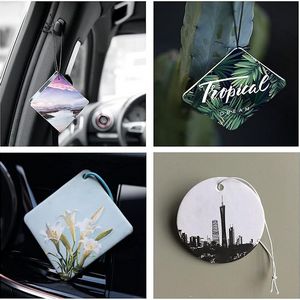 Custom Shape Paper Hanging Car Air Freshener - Image 6