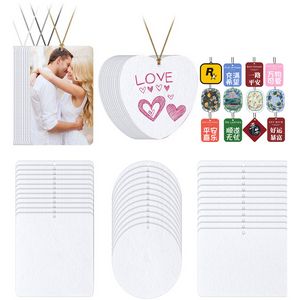 Customizable Car Fragrance Air Freshener Pendant - Image 2