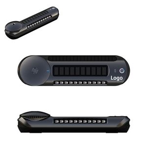 4 in1 In-vehicle Smart Air Fresher Parking Number Plate