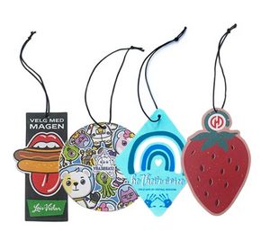Custom Shape Perfume Car Air Freshener