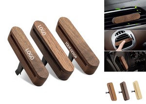 Wooden Interior Car Vent Diffuser Clips with Essential Oil Sticks