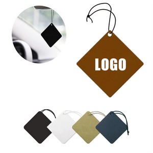 Custom Cotton Paper Double Sided Car Air Freshener