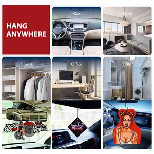 2 3/8" Hanging Car Freshener - Image 3