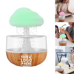 Raining Cloud Night Light Aromatherapy Essential Oil Diffuser - Image 2