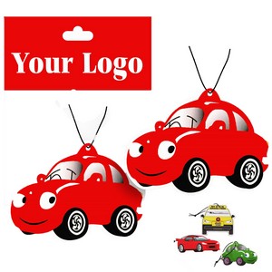 Car Shape Full Color Printed Air Freshener