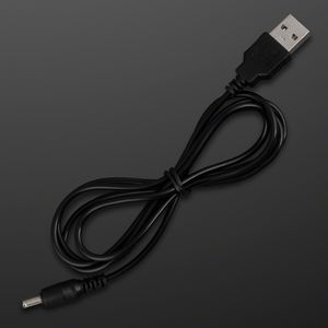 Blue LED Cube Alarm Clock with USB - BLANK - Image 2