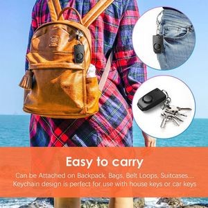 Safety Alarm Keychain With Whistle And 120DB Panic Sound - Image 5