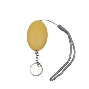 Egg Shaped Safety Alarm Keychain With 120DB Panic Sound - Image 6