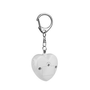 Heart Safety Alarm Keychain With LED Light And 120DB Panic Sound - Image 3
