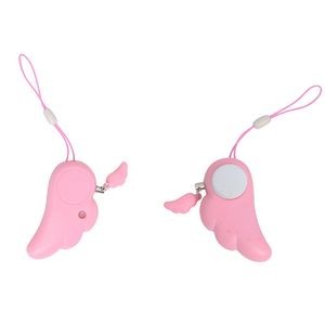 Wings Shaped Safety Alarm Keychain With LED Light And 120DB Panic Sound - Image 5
