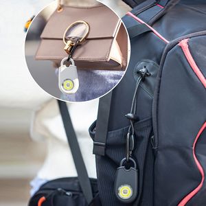 Self Defense Carabiner Safety Alarm With Flashlight 120DB Sound Activation - Image 5