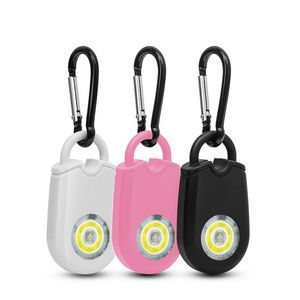 Self Defense Carabiner Safety Alarm With Flashlight 120DB Sound Activation - Image 6
