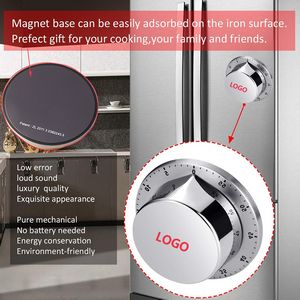 Mechanical Countdown Clock Timer Alarm With Back Magnet