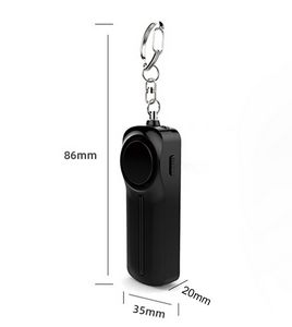 Portable Safety Alarm Keychain for Women Protection - Image 3