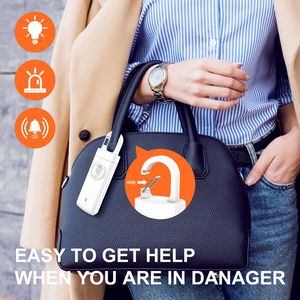 Portable Emergency Safety Alarm Personal SOS Alarm Keychain - Image 6