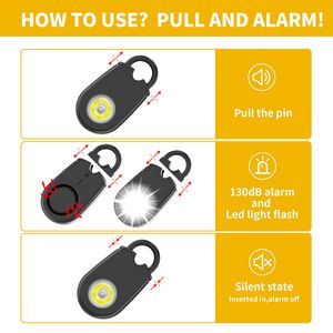 Portable Emergency Security Alarm Keychain - Image 5