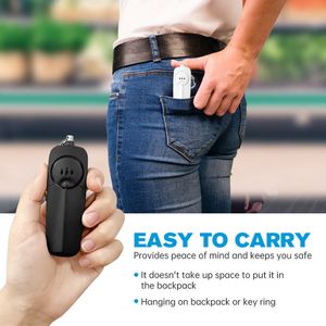 Portable Personal Alarm Key Chain Self Defense Safety Accessories For Women - Image 2