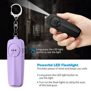 Portable Personal Alarm Key Chain Self Defense Safety Accessories For Women - Image 4