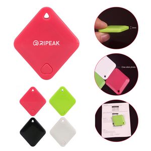 Rhombus-Shaped Wireless Smart Tracker Anti-Lost Device Keychain Key Finder